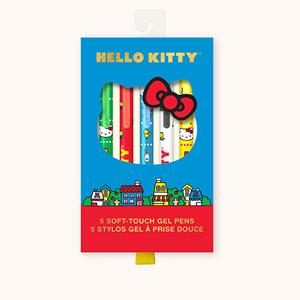 Image of GEL PEN 5 PACK - hkretro (SKU: 168873125000122) Image of GEL PEN 5 PACK - hkretro